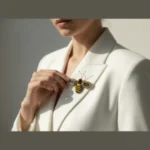 Bumble Bee Handmade Bead Brooch - Image 3