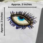 Evil Eye Themed Bead Brooch – 1 - Image 5